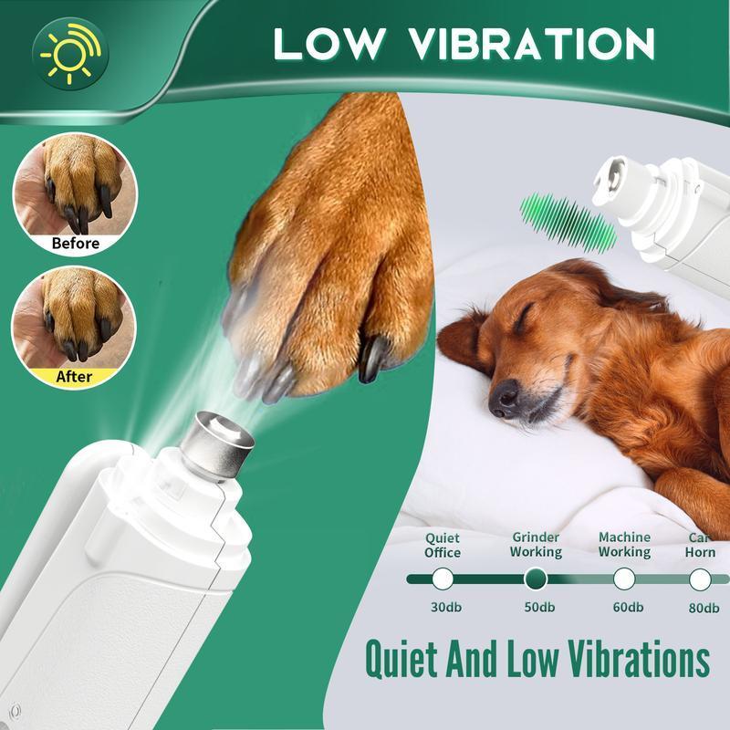 2 In-1 Electric Pet Nail Clippers